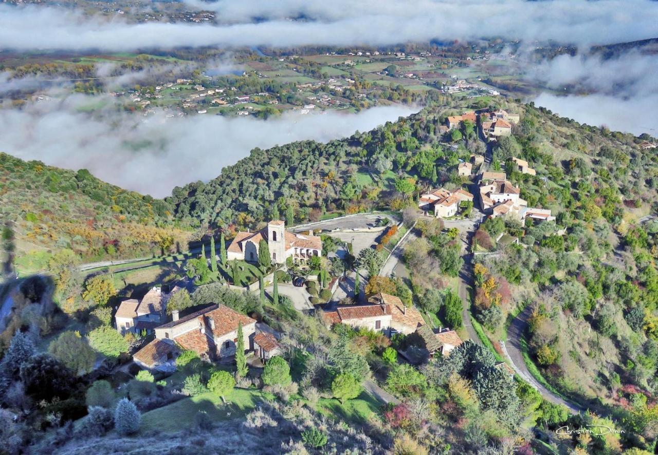 Hebergements des POSAS Sampzon Buitenkant foto