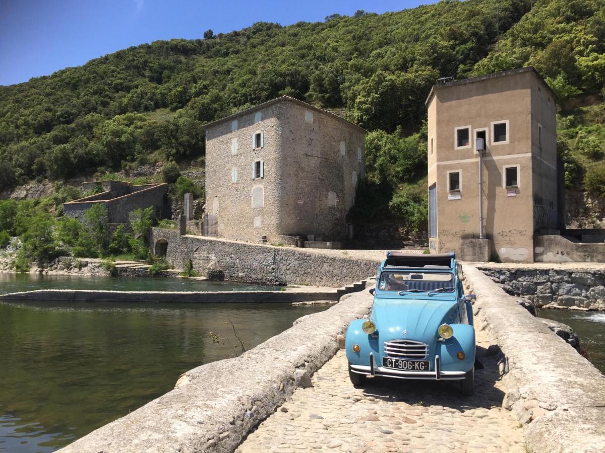 Hebergements des POSAS Sampzon Buitenkant foto