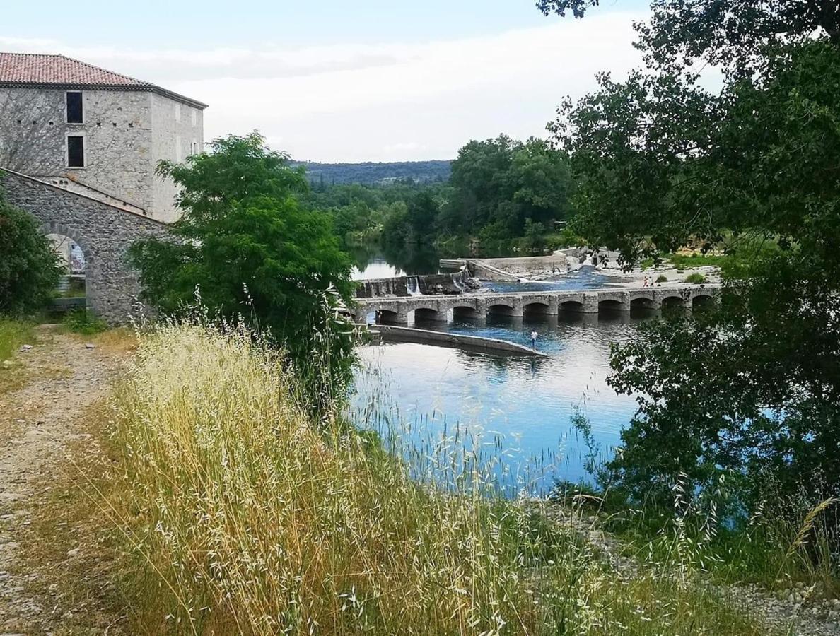 Hebergements des POSAS Sampzon Buitenkant foto