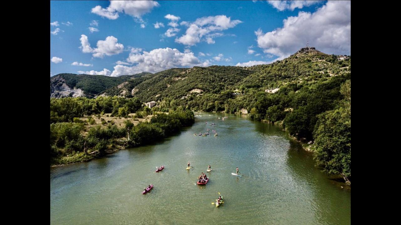 Hebergements des POSAS Sampzon Buitenkant foto