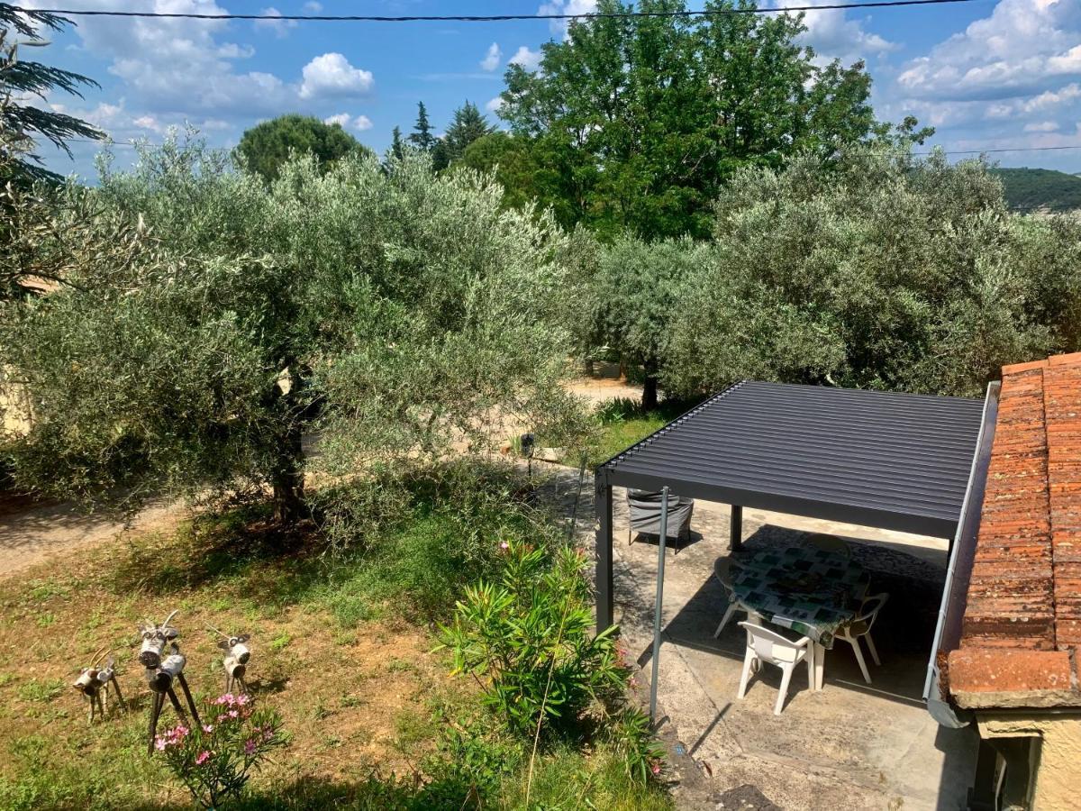 Hebergements des POSAS Sampzon Buitenkant foto